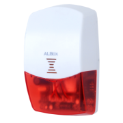Albox WIS810 Wireless Indoor Sound And Light Two-Way Siren (TelSecur-Compatible) 